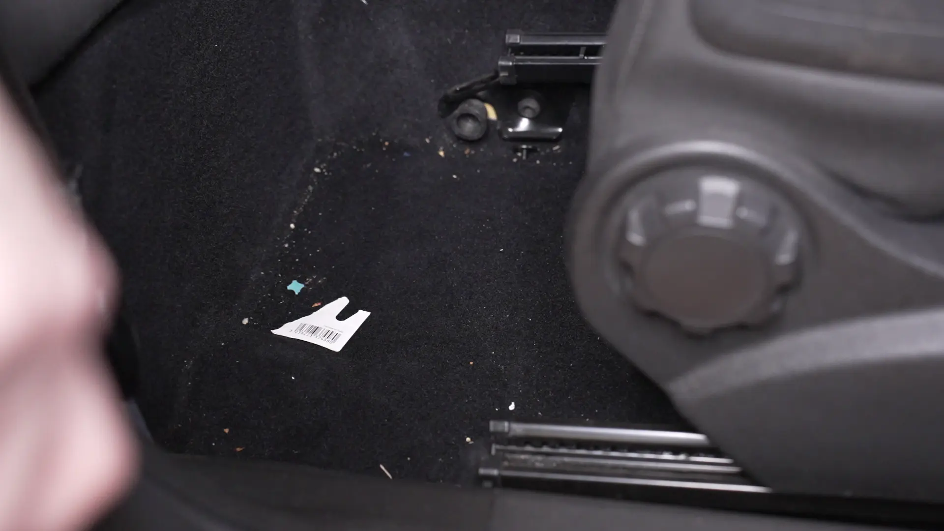 Intérieur Opel Adam avant nettoyage Alion Detailing