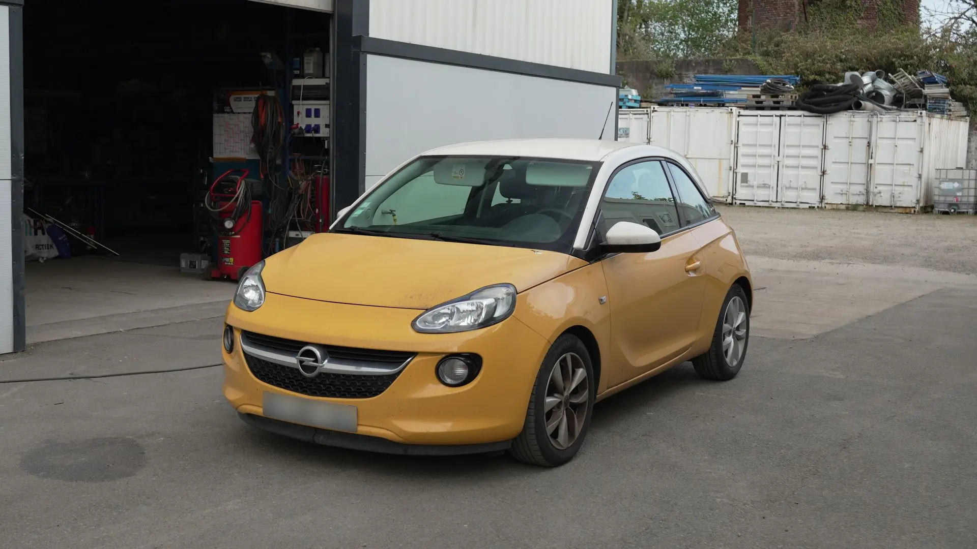 Extérieur Opel Adam avant nettoyage Alion Detailing
